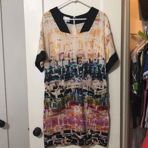 Donna Morgan Multi Color Dress